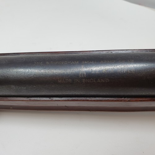 An Airsporter .22 air riffle, with a mahogany stock