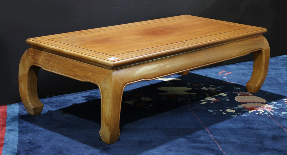 An Asian-Style Wood Coffee Table