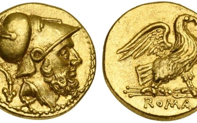 Anonymous, 60 Asses, Rome, ca. 211-207 BC; AV (g 3,35;...