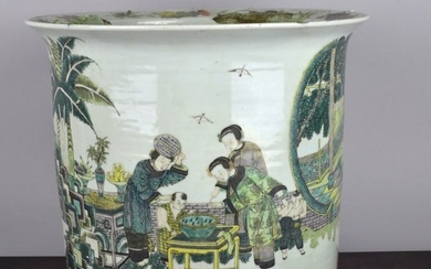 Antique Chinese Porcelain Jardiniere