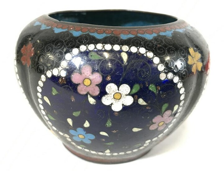 Antique Petite Asian Cloisonné Vase