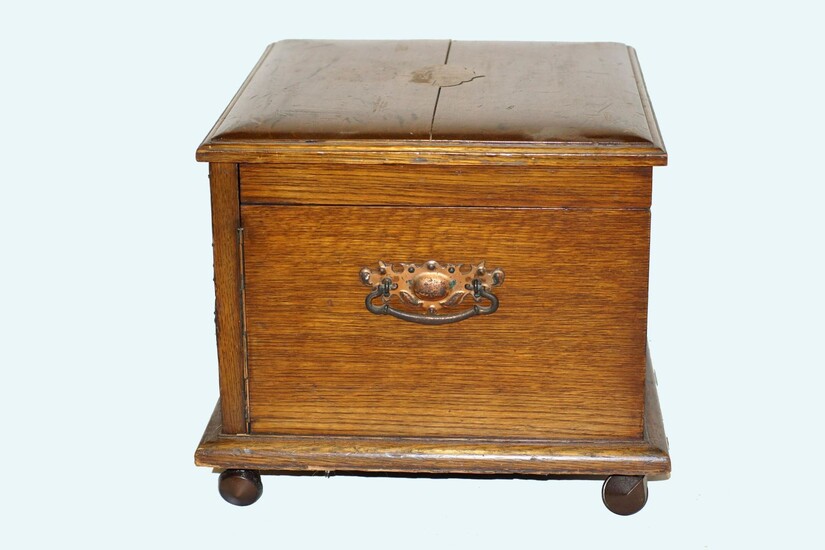 Antique Victorian Silverware Wood Box