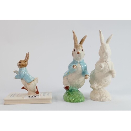 Beswick Beatrix Potter figures: Large Peter Rabbit, similar ...