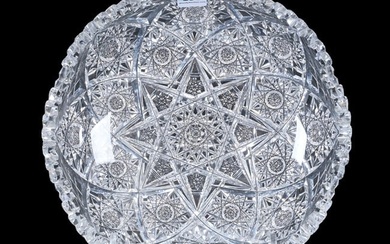 Bowl, ABCG, Pattern Design By Reim Cut Glass