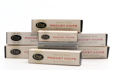Case Folding Pocket Knives Assortment