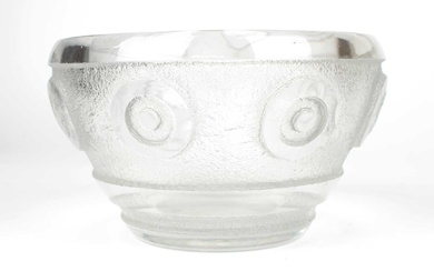 Daum, Nancy France Art Deco Glass Bowl