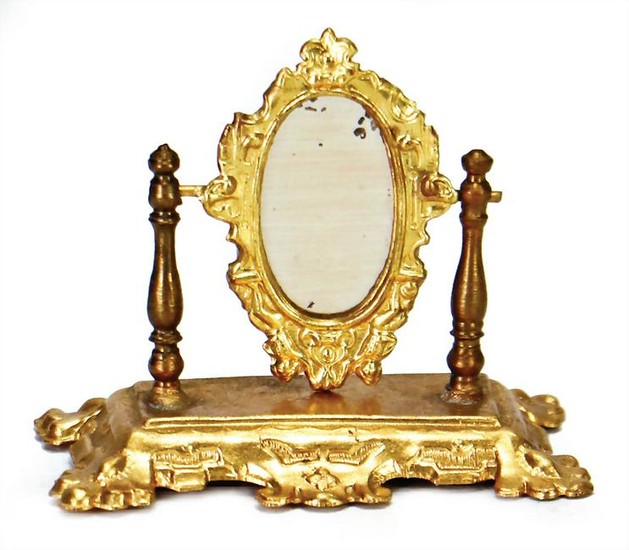 ERHARDT & SöHNE sheet brass, gilded, mirror