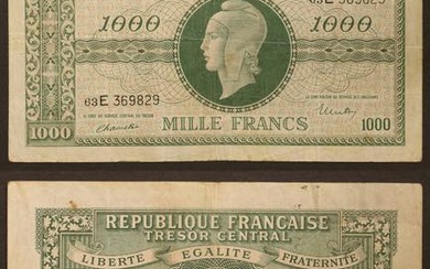 France, Central Treasury (1943-1945) - VF