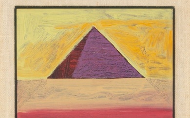 Fritz Scholder (Luiseño, 1937-2005) Pyramid #2, 1978