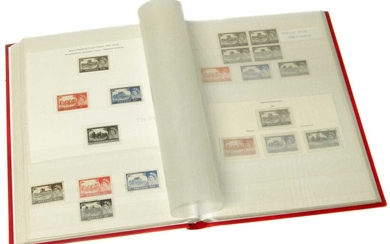 GB QEII pre-decimal unmounted mint collection in stockbook