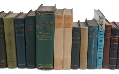 GROUP OF ORNITHOLOGY AND NATURAL HISTORY BOOKS