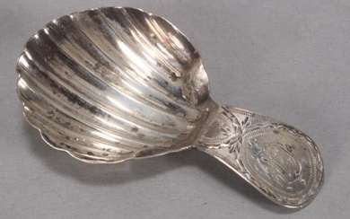 George III Sterling Silver Caddy Spoon