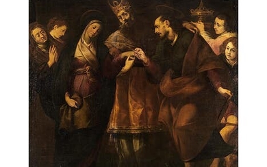 Giovanni Battista Crespi, auch genannt „il Cerano“, 1575 – 1633, VERMÄHLUNG MARIÄ