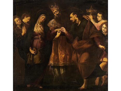 Giovanni Battista Crespi, auch genannt „il Cerano“, 1575 – 1633, VERMÄHLUNG MARIÄ