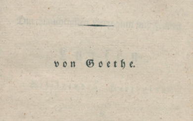 Goethe,J.W.v.