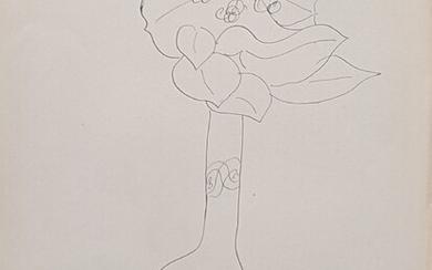 Henri Matisse (1869-1954), Nature morte de fleurs, lithographie, signée dans la planche, H.32.5cm L.24.5cm