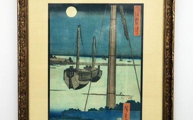 Hiroshige Woodblock print