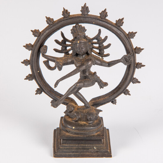 Indian Bronze Figure of Dancing Shiva