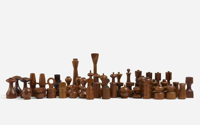 Jens Quistgaard, Collection of forty-one peppermills and salt shakers