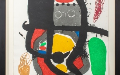 Joan Miro "Le Caissier" Aquatint, 1969