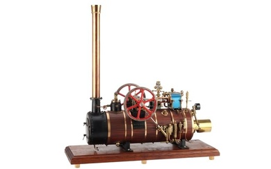Large Exhibition Standard Overtype Stationary Steam Engine