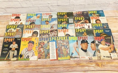 Large Lot of Sport Magazines - 1950-1953