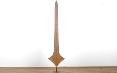 Liganda or Ngbele, pre-coinage means of payment or bride price, so-called sword money
