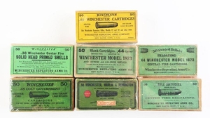 Lot of 7: Boxes of Winchester and Remington