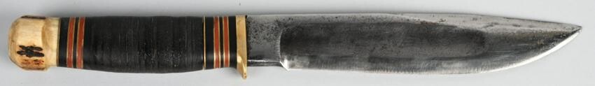 MARBLES 7" MSA THICK BLADE KNIFE - 1904