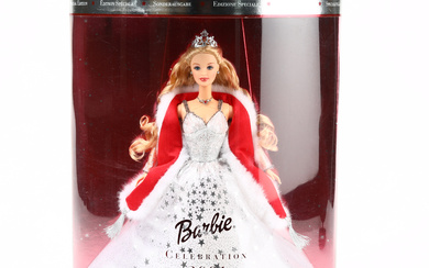 MATTEL INC. “Barbie”, Holiday Celebration, special edition, 2001.