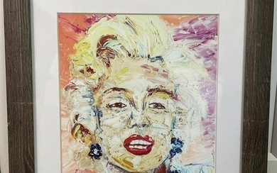 Marilyn Monroe Painting By John Barney