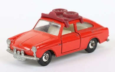 Matchbox Lesney Regular Wheel Model MB-67 Volkswagen 1600TL with Red body & scarce ROOF RACK