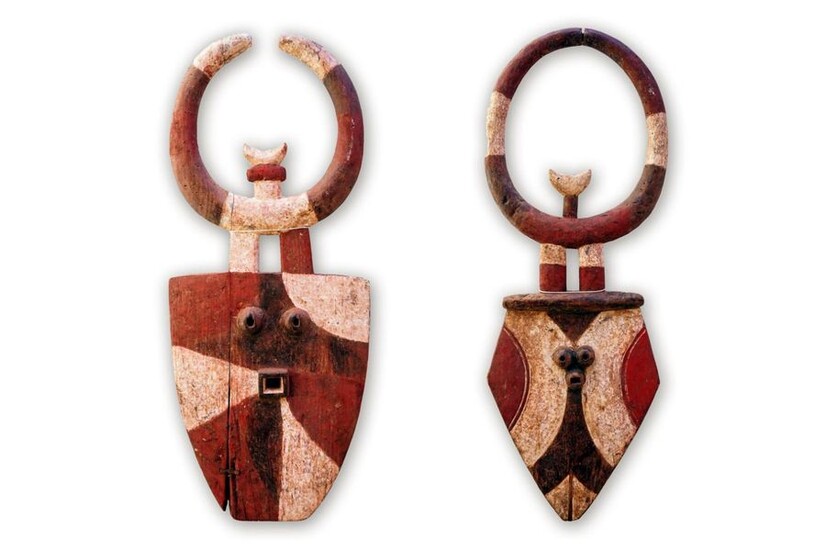 Pair of Bedu masks