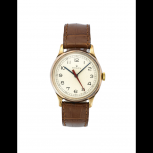 ROLEX Gent's 9K gold wristwatch 1930s/1940s Dial, movement and...
