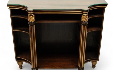 Regency Influence Rosewood And Parcel Gilt Console H 33" W 41.5" Depth 14"