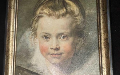 Replica Of Head Of A Child By Paul Rubens