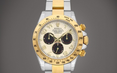 Rolex Cosmograph Daytona, Reference 116523 A yellow gold and stainless...