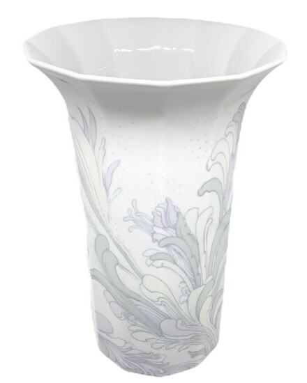 Rosenthal, Polygon model, Designer Tapio Wirkkala, white porcelain vase....