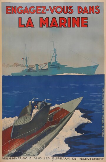 Sign up for the Navy Lithographic poster signed in the...