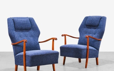 Swedish Lounge Chairs