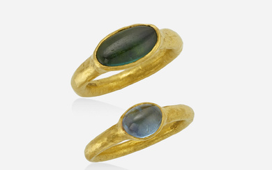 Talisman Two gold and gem-set rings