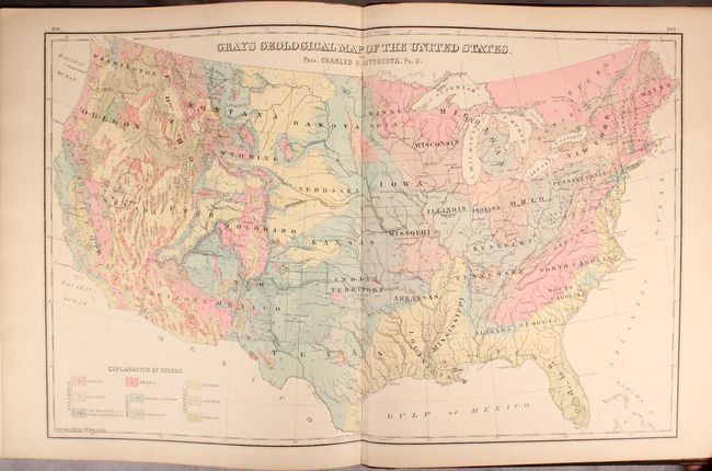 "The National Atlas. Containing Elaborate Topographical Maps of the United States and the Dominion of Canada, with Plans of Cities and General Maps of the World...", Gray, Ormando Willis & Son
