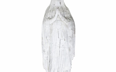 SOLD. The Virgin Mary. An artificial stone sculpture. 20th century. H. 115 cm. – Bruun Rasmussen Auctioneers of Fine Art