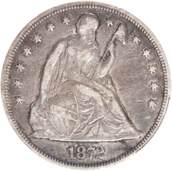 UNITED STATES OF AMERICA. Dollar, 1872. Philadelphia Mint. PCGS VF-25.