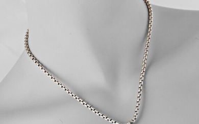 Un collier et un pendentif en or gris 750... - Lot 98 - Vasari Auction