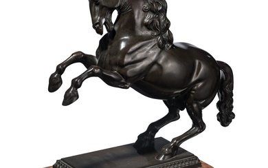 Un étalon italien ou français en bronze basé sur un modèle du 16ème/17ème siècle, 19ème...