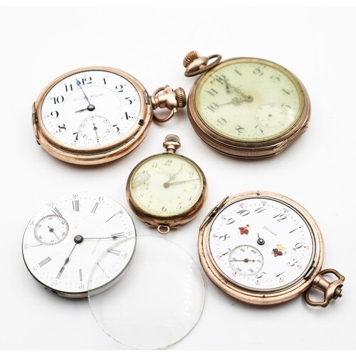 Various Pocket Watches Quantity As Photographed