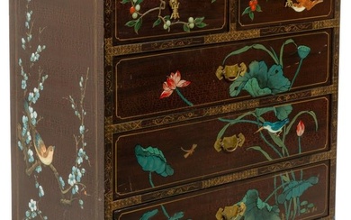 Vikki Carr | Asian Hand-Painted Chest of Drawers