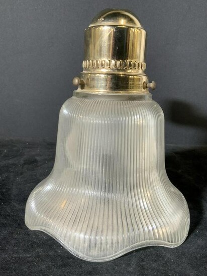 Vintage Glass Hanging Wall Sconce