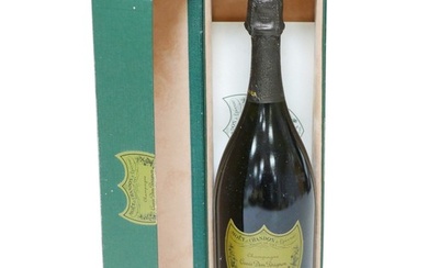 Vintage champagne: a bottle of Moet & Chandon, Cuvee Dom Per...
